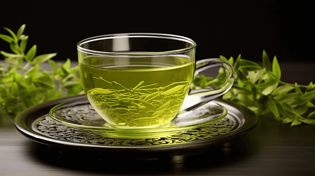 2. Зеленый чай фото 1