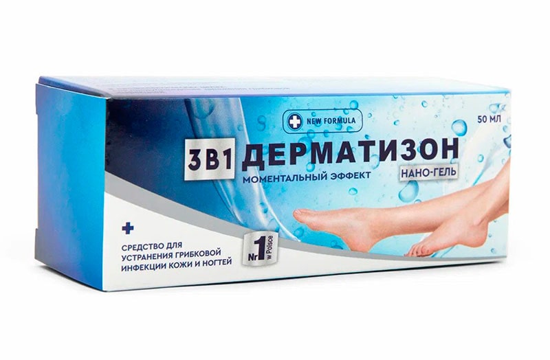 Инновационный подход в лечении: «Дерматизон» – нано-гель 3-в-1 для борьбы с грибковыми заболеваниями кожи и ногтей