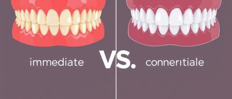 Immediate Dentures vs. Conventional Dentures: What You Need to Know Before Making a Choice