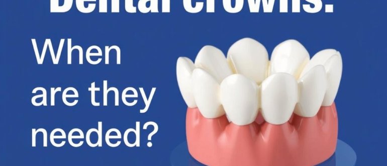 Dental Crowns: When Are They Needed and How Do They Help?
