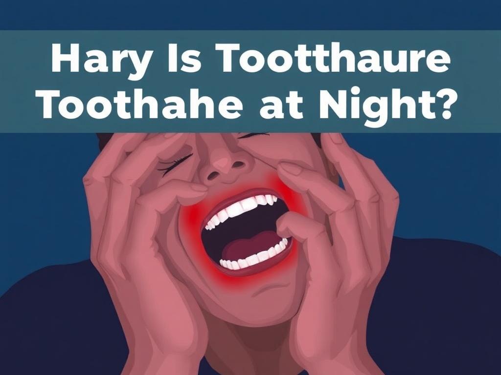    Handling severe toothache at night. Why Is Toothache Worse at Night?