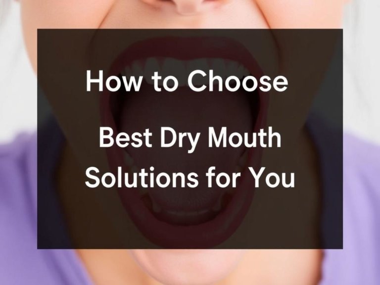 Effective Dry Mouth Solutions: Tips to Relieve and Prevent Dryness