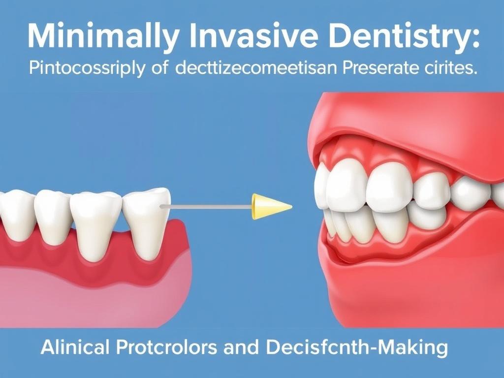     Minimally Invasive Dentistry: Philosophy and Techniques for Tooth Preservation.. Protocolos clínicos y toma de decisiones