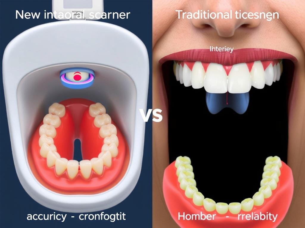 Les nouvelles technologies : le scanner intra-oral vs. l'empreinte traditionnelle.. Direkter Vergleich: Genauigkeit, Komfort, Zeit und Zuverlässigkeit