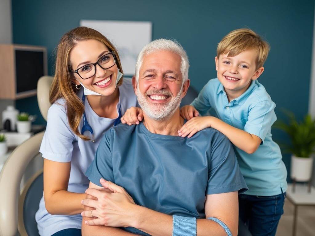 Семейная стоматология: как сохранить здоровые улыбки у детей, родителей и бабушек с дедушками
