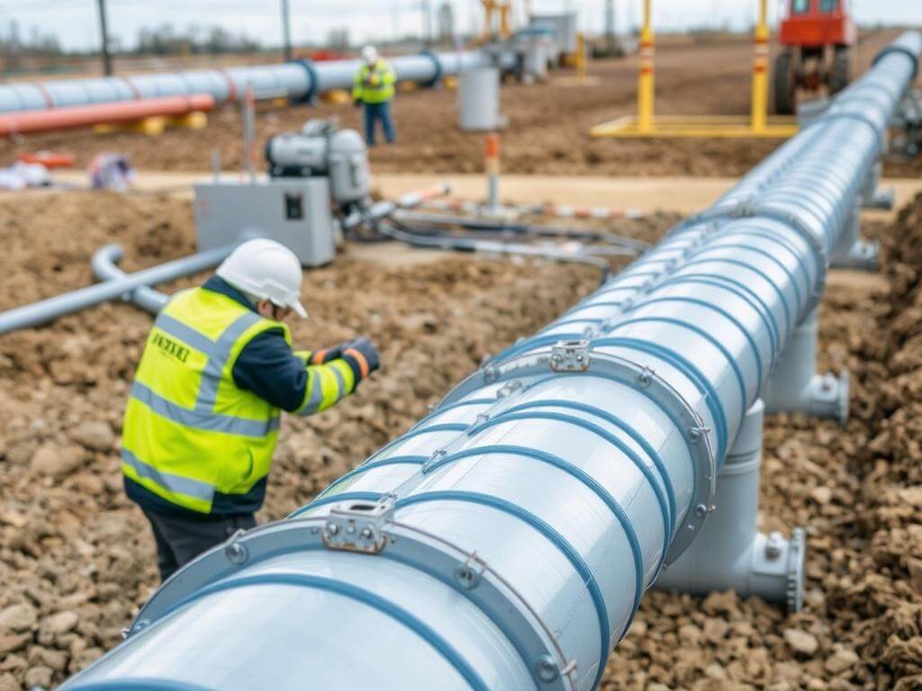 Монтаж наружных трубопроводов: от проекта до надежной эксплуатации